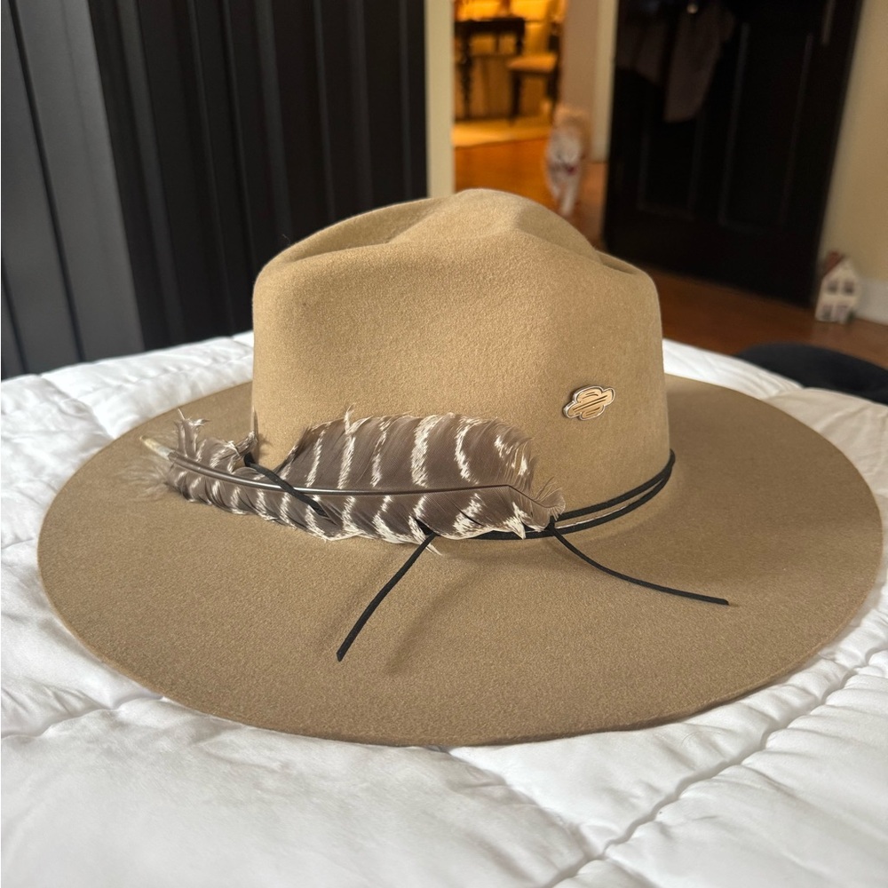 Stetson Flat Brim Hat